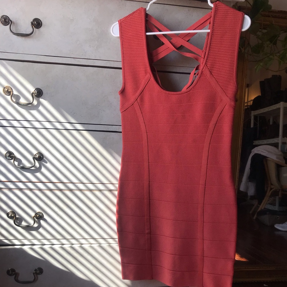 Hot Miami styles pink bandage dress